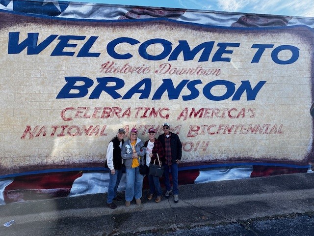 Beverly Deemer, Erma Collins, Sue & Buddy Green – Branson Vacation