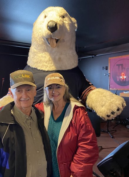 Jake & Teresa Vanbebber - In the oldest bar in Skagway, Alaska