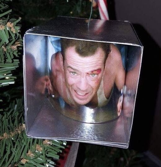 Die Hard Ornament Example