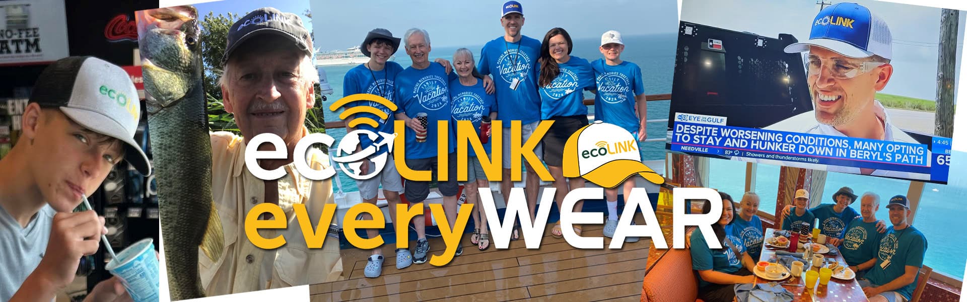 people wearing ecoLINK gear